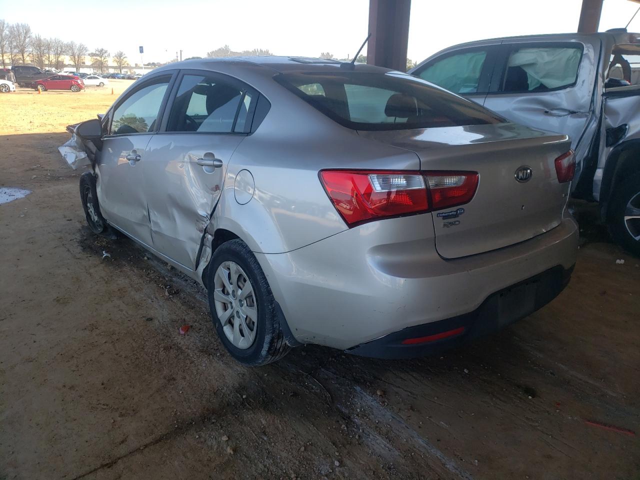 Photo 3 from auction – 2012 KIA RIO LX with VIN KNADM4A39C6090947