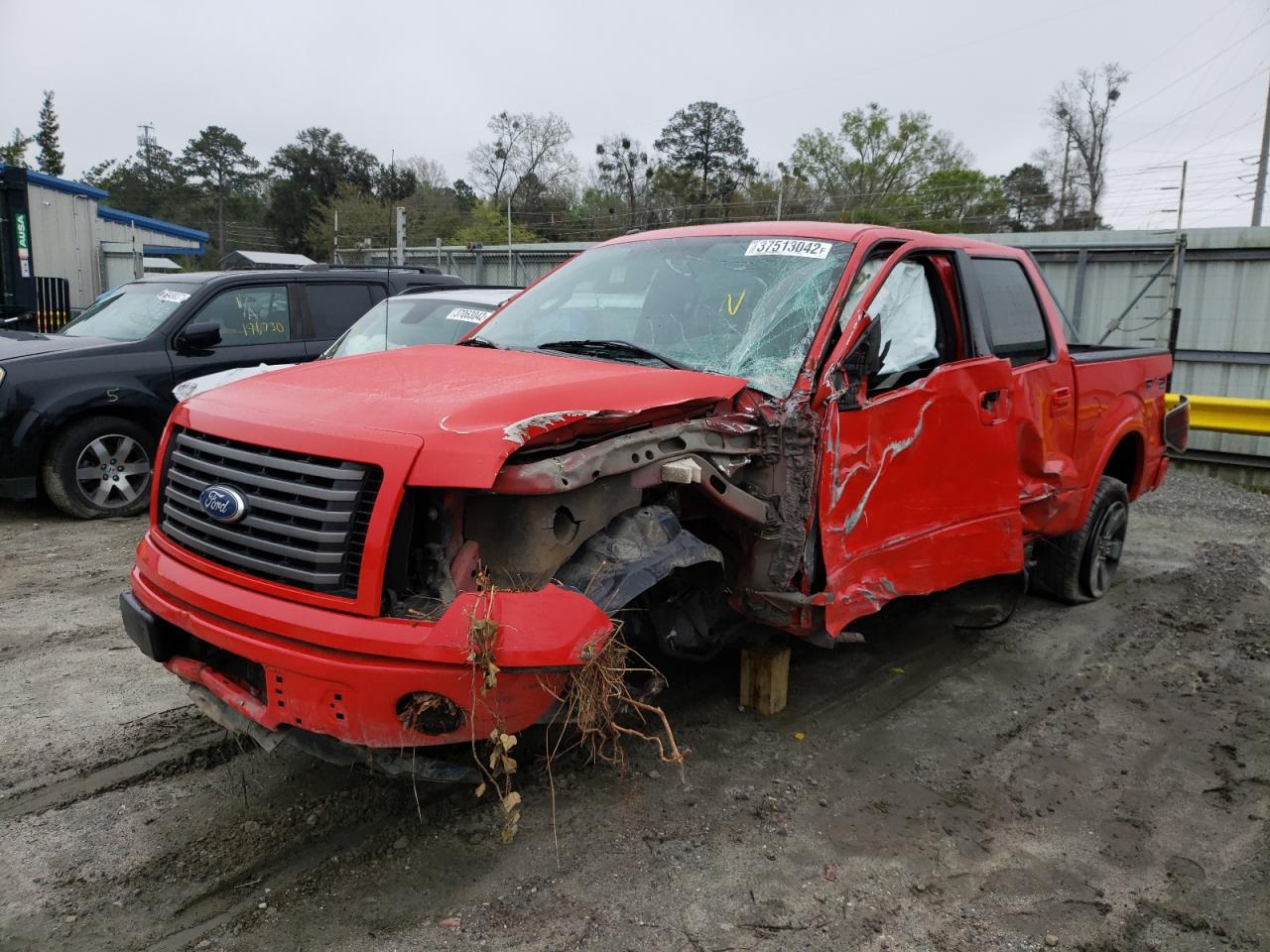Photo 2 from auction – 2011 FORD F150 SUPER with VIN 1FTFW1CF9BKE13038
