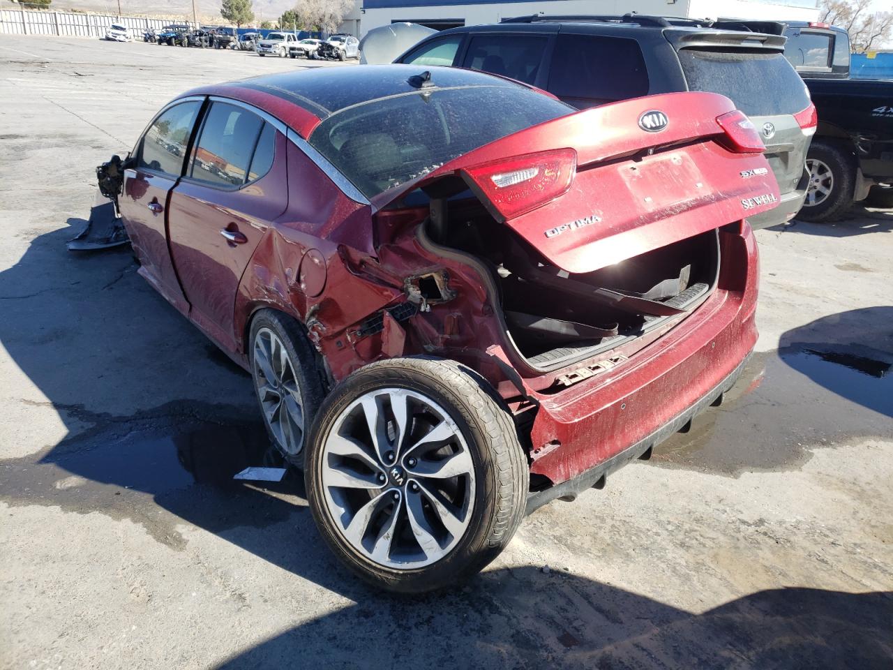 Photo 3 from auction – 2015 KIA OPTIMA SX with VIN 5XXGR4A65FG367028
