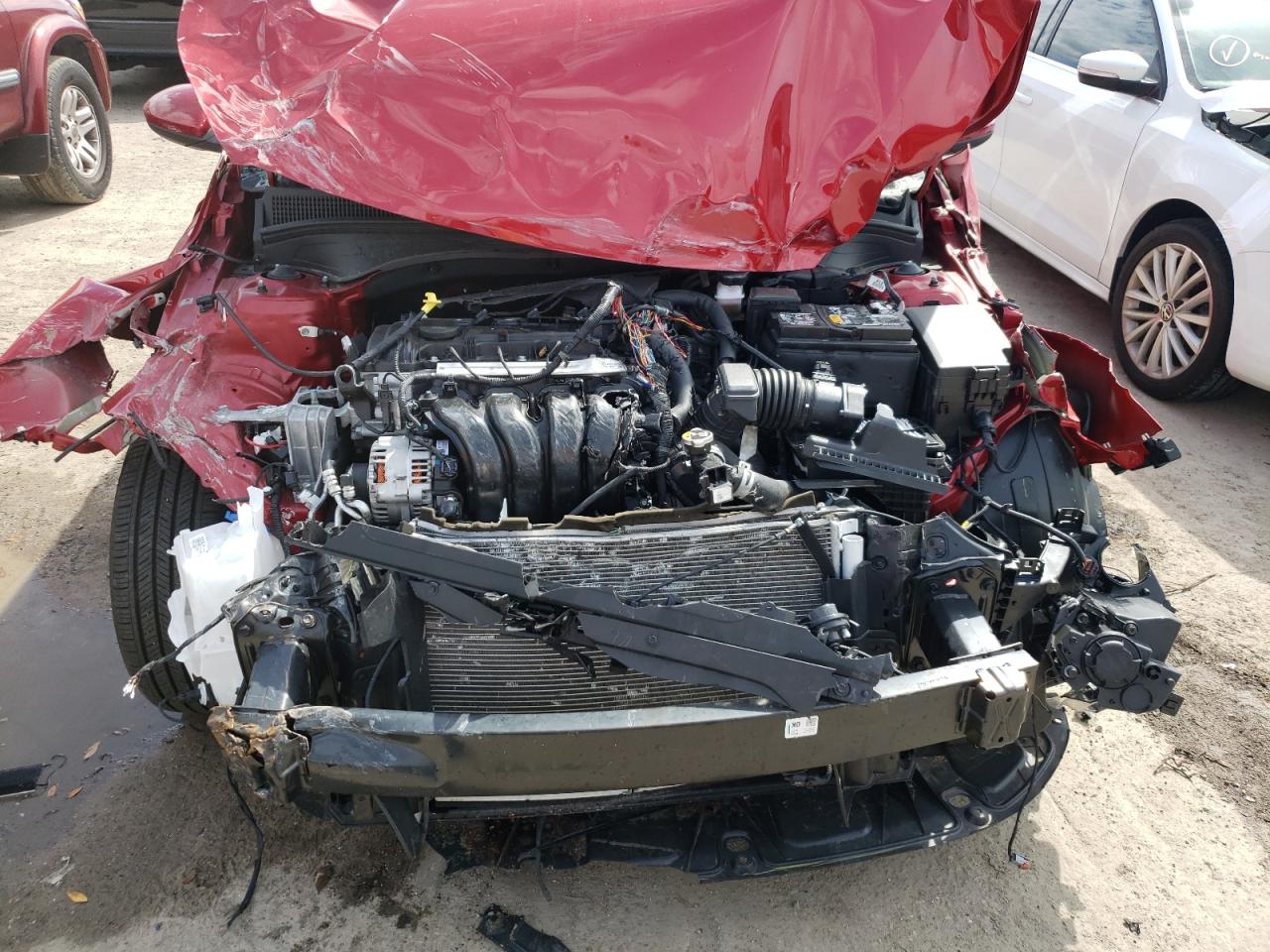 Photo 9 from auction – 2021 KIA FORTE FE with VIN 3KPF24AD9ME383379