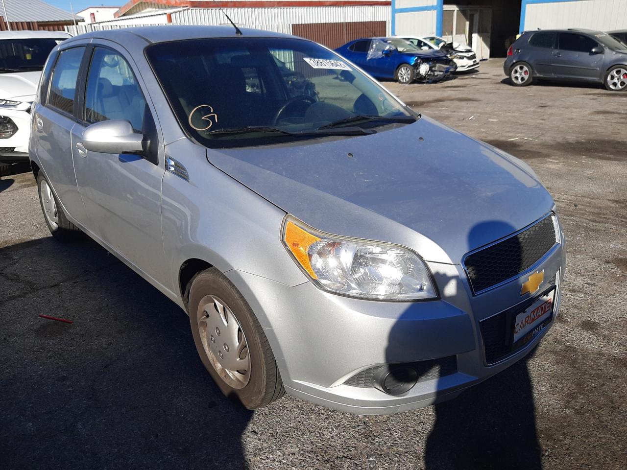 CHEVROLET AVEO LS 2011 with VIN KL1TD6DE2BB155139 - Photo from auction