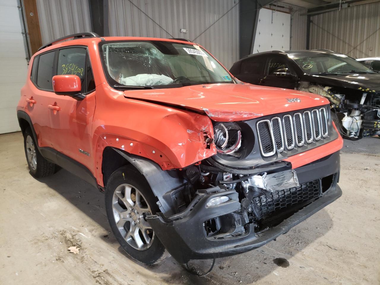 JEEP RENEGADE L 2017 z numerem VIN ZACCJBBB2HPG52094 - Zdjęcie z aukcji