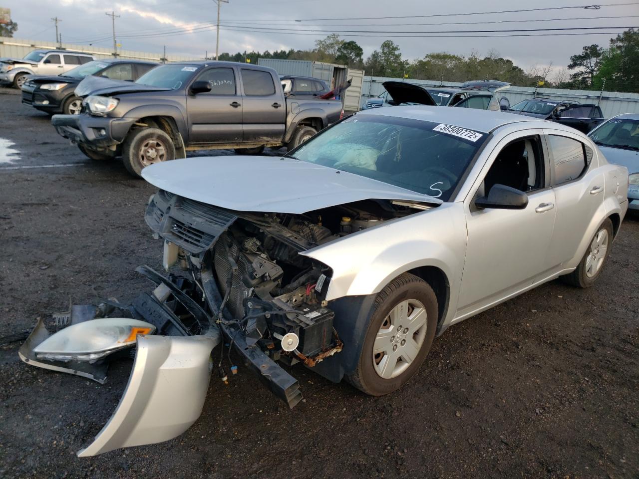 Photo 2 from auction – 2010 DODGE AVENGER SX with VIN 1B3CC4FB6AN149913