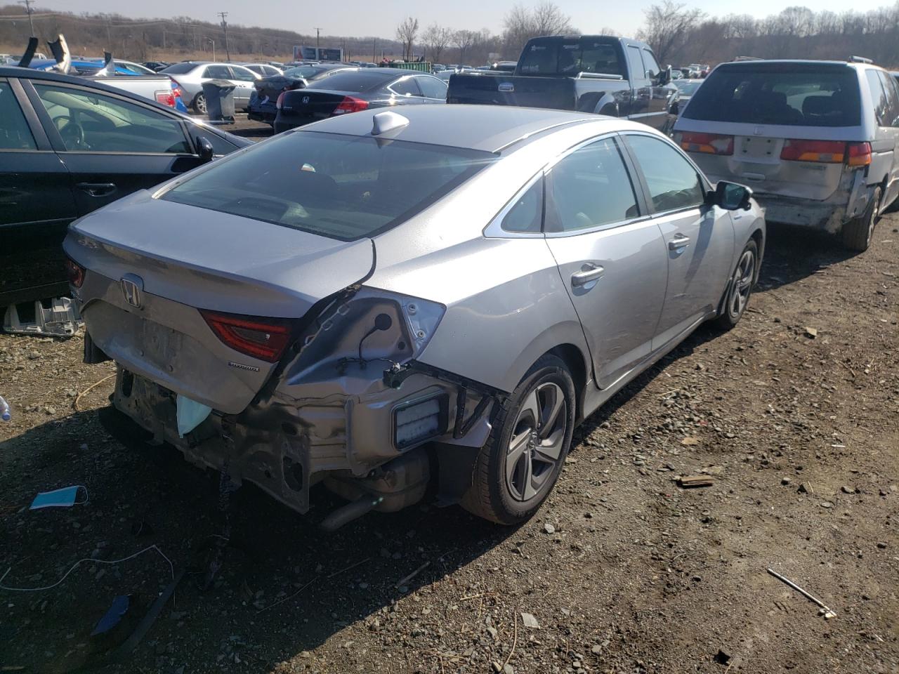Photo 4 from auction – 2019 HONDA INSIGHT EX with VIN 19XZE4F5XKE028885