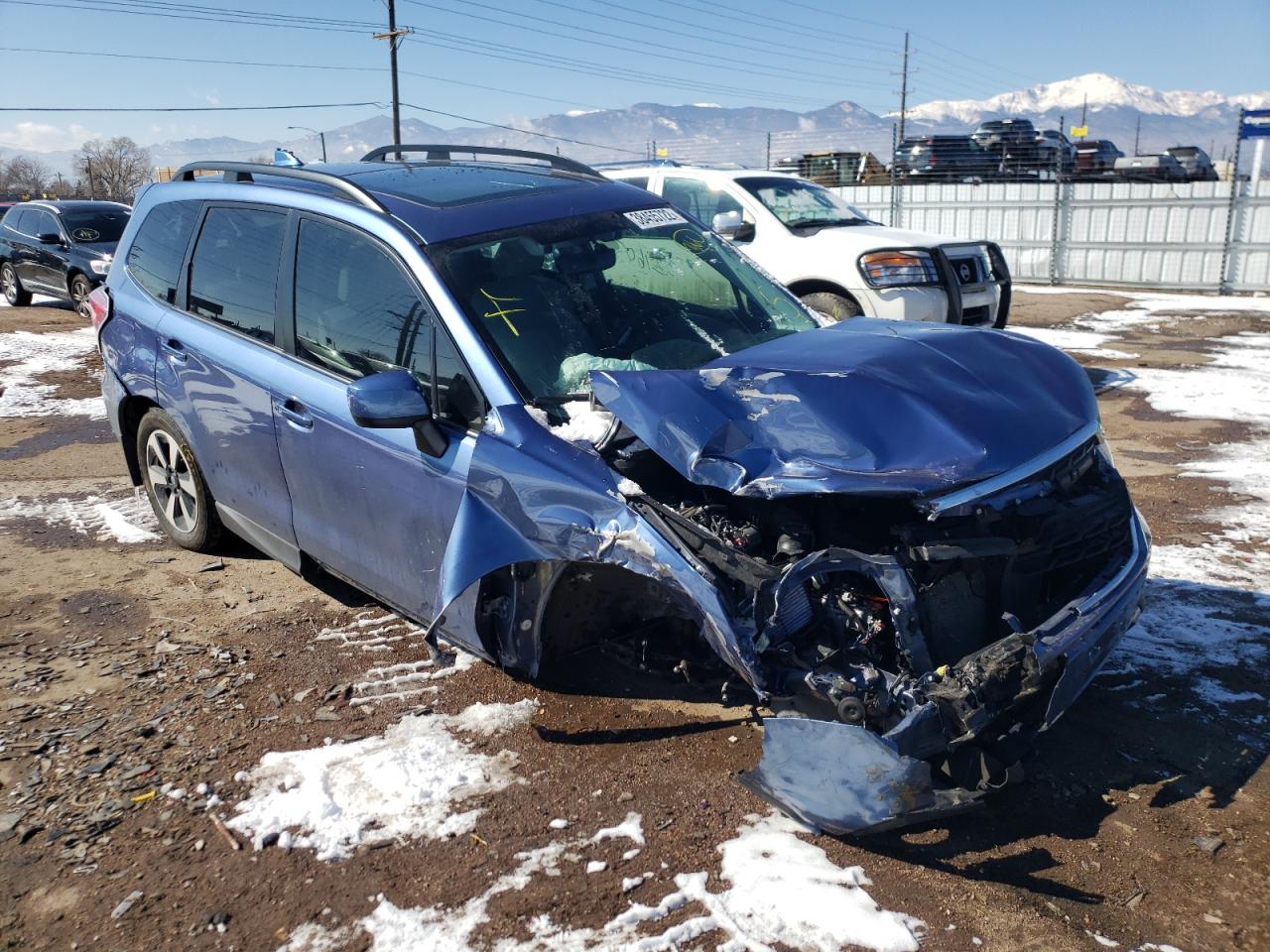 SUBARU FORESTER 2 2018 with VIN JF2SJAGC2JH472460 - Photo from auction