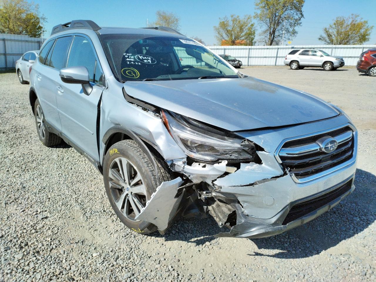 Photo 9 from auction – 2018 SUBARU OUTBACK 3. with VIN 4S4BSENC5J3326908
