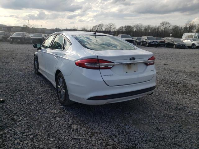 Photo 3 from auction – 2017 FORD FUSION SE with VIN 3FA6P0H79HR373787