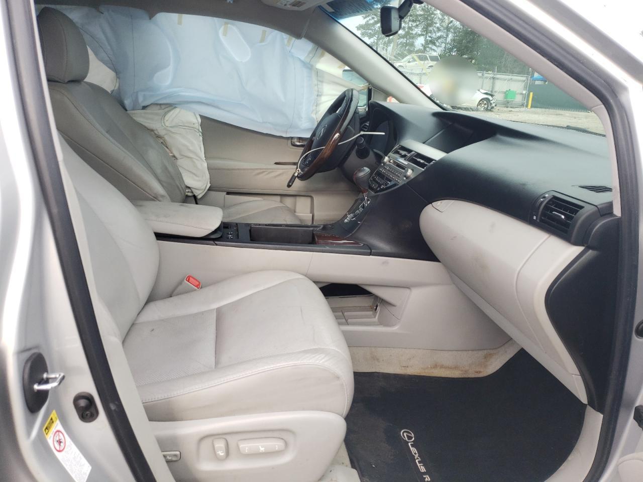 Photo 5 from auction – 2012 LEXUS RX 350 with VIN 2T2ZK1BA2CC077472