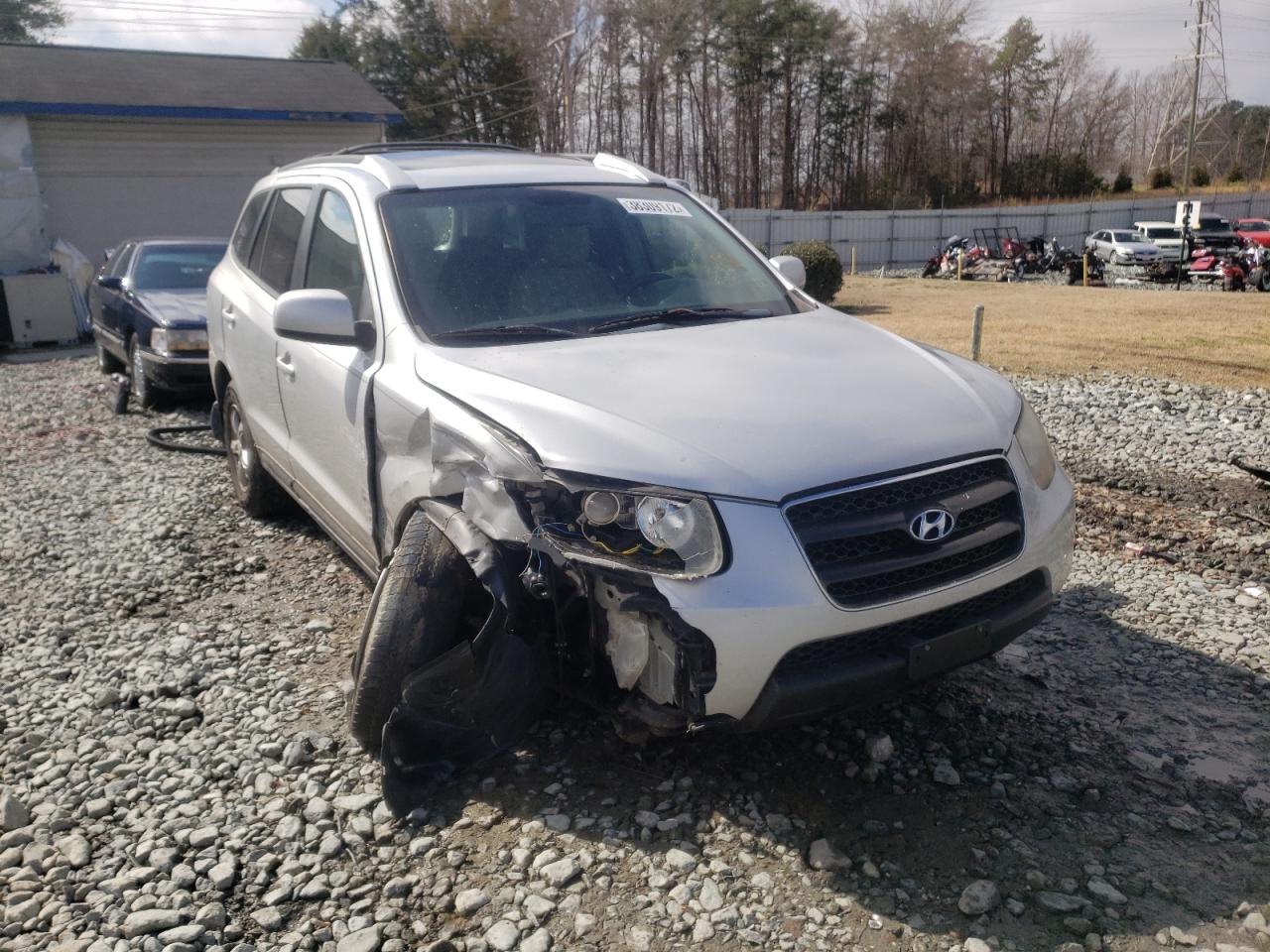 HYUNDAI SANTA FE G 2007 with VIN 5NMSG13D37H099657 - Photo from auction