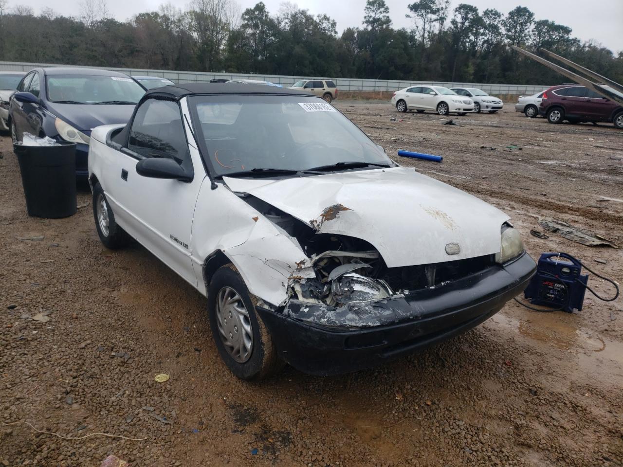 GEO METRO 1991 with VIN JG1MR3361MK611831 - Photo from auction