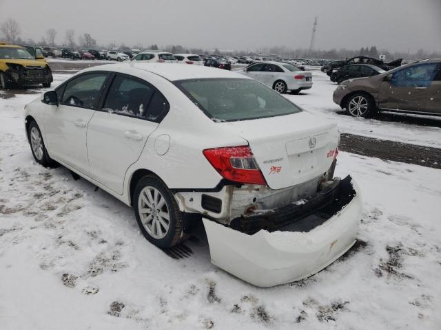 Photo 3 from auction – 2012 HONDA CIVIC LX with VIN 2HGFB2F56CH113276