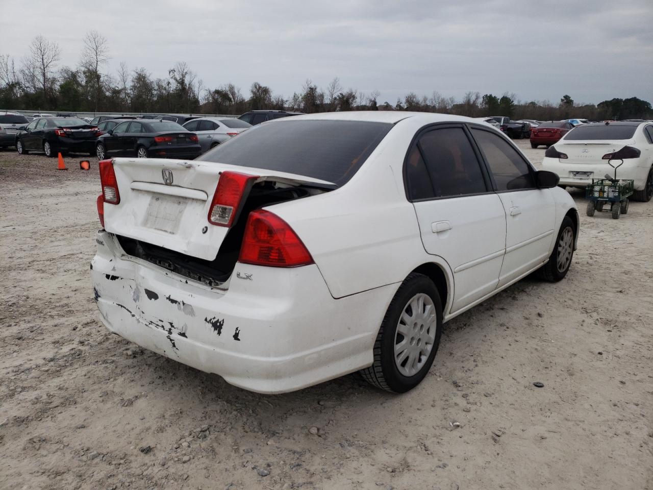 Photo 4 from auction – 2004 HONDA CIVIC LX with VIN 2HGES16534H524352