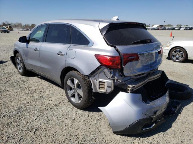 Photo 3 from auction – 2016 ACURA MDX with VIN 5FRYD4H27GB017201