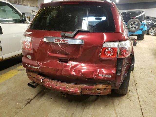 Photo 9 from auction – 2010 GMC ACADIA SLT with VIN 1GKLVNED9AJ151877