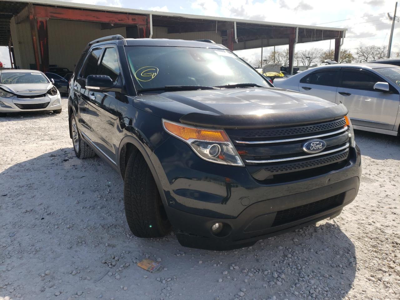 FORD EXPLORER L 2014 with VIN 1FM5K8F80EGA58440 - Photo from auction