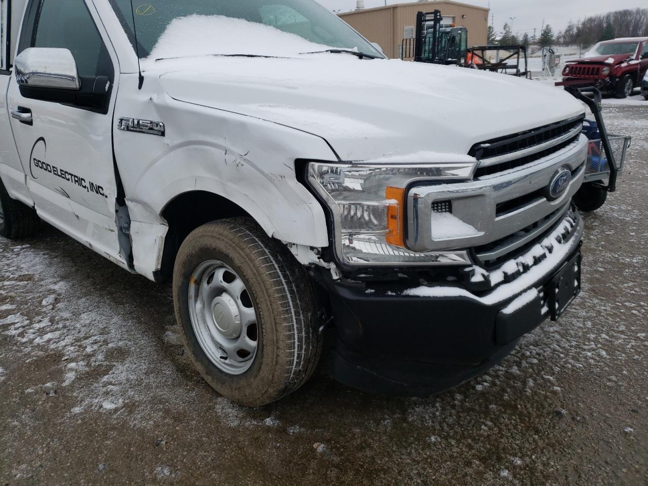 Photo 9 from auction – 2018 FORD F150 with VIN 1FTMF1CB1JKE58350