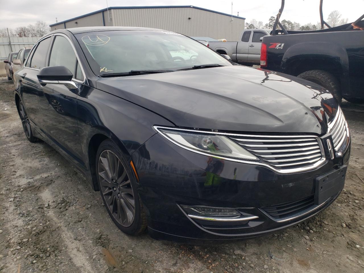 LINCOLN MKZ 2015 with VIN 3LN6L2J92FR626728 - Photo from auction