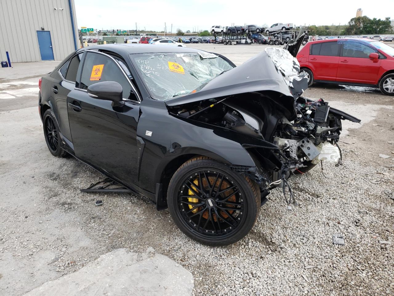 LEXUS IS 350 2015 with VIN JTHBE1D23F5021897 - Photo from auction