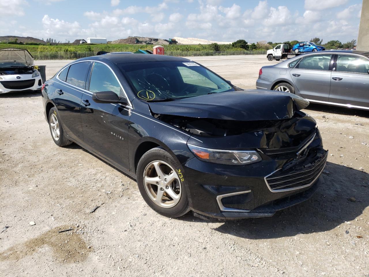 Photo 1 from auction – 2017 CHEVROLET MALIBU LS with VIN 1G1ZB5ST1HF219959