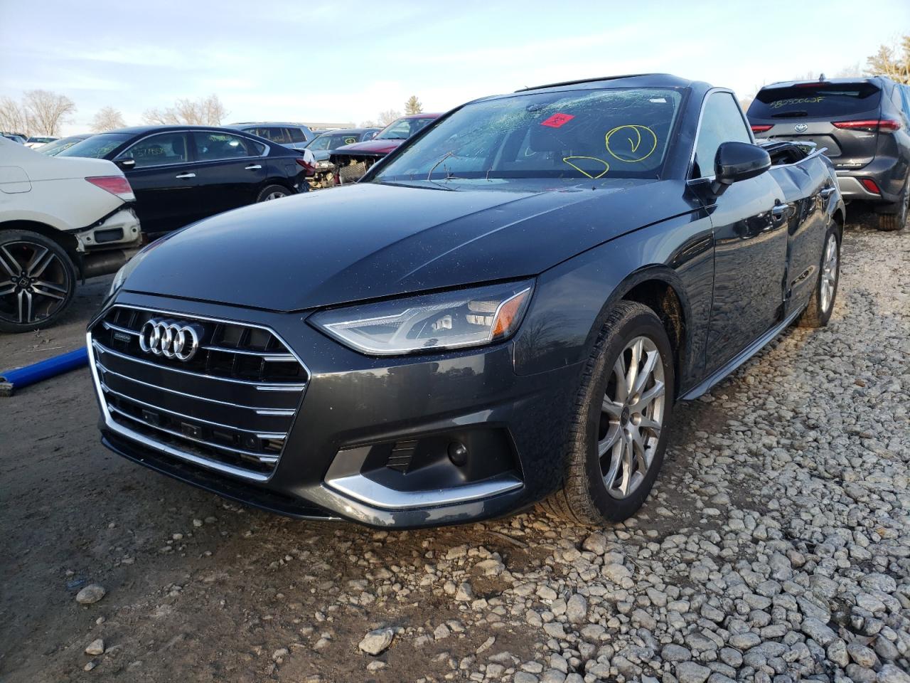 Photo 2 from auction – 2021 AUDI A4 PREMIUM with VIN WAUABAF44MN007229