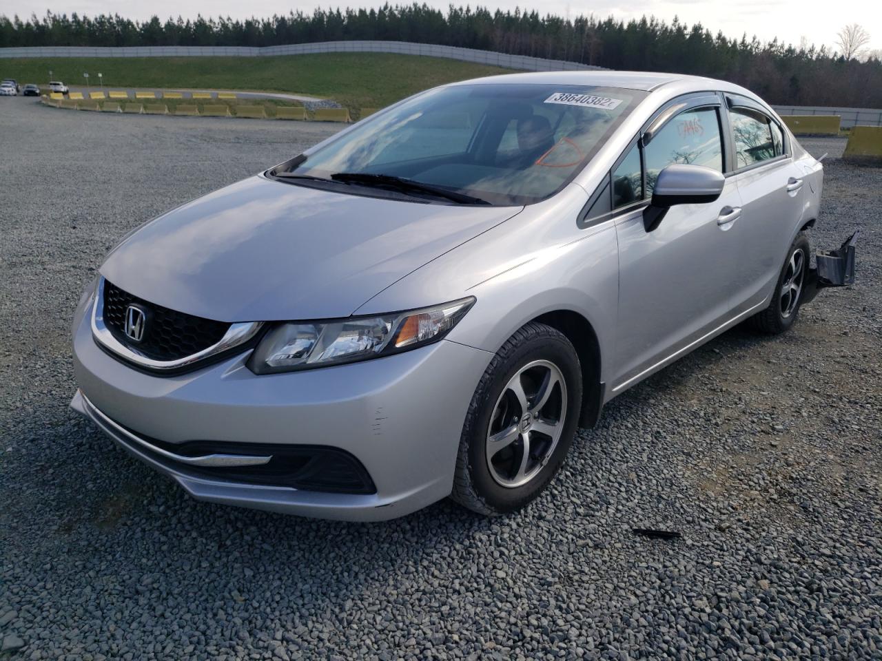 Photo 2 from auction – 2015 HONDA CIVIC with VIN 19XFB2F75FE053541