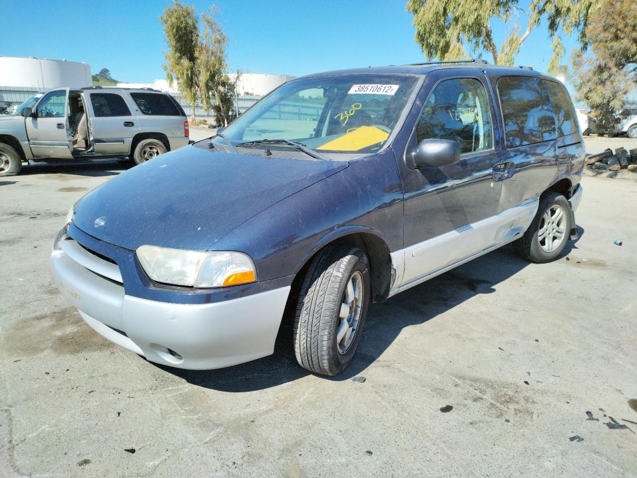 Photo 2 from auction – 2002 NISSAN QUEST GXE with VIN 4N2ZN15T82D816139