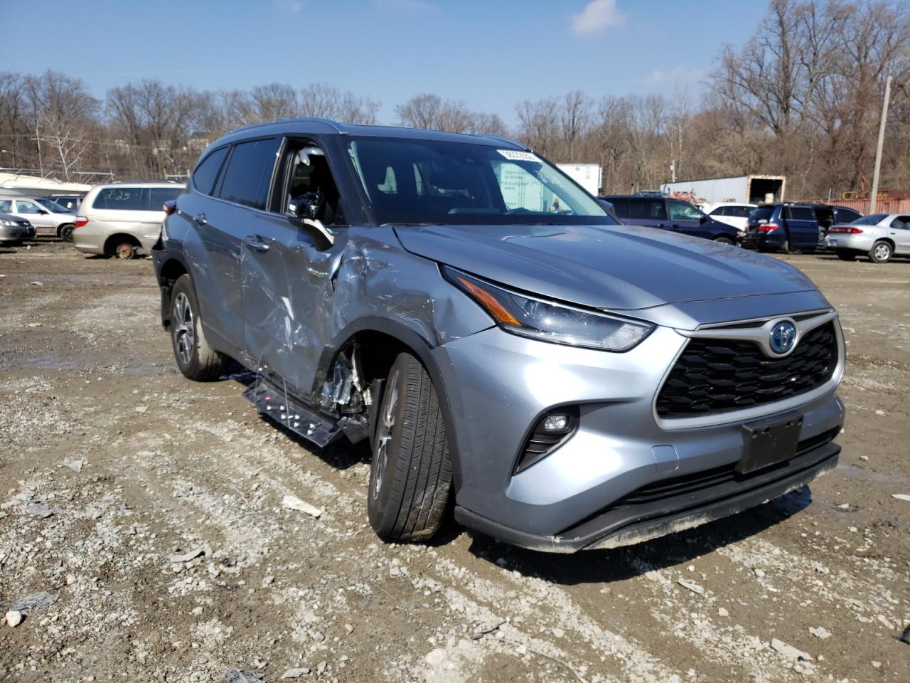 Photo 9 from auction – 2021 TOYOTA HIGHLANDER with VIN 5TDGBRCH6MS063881