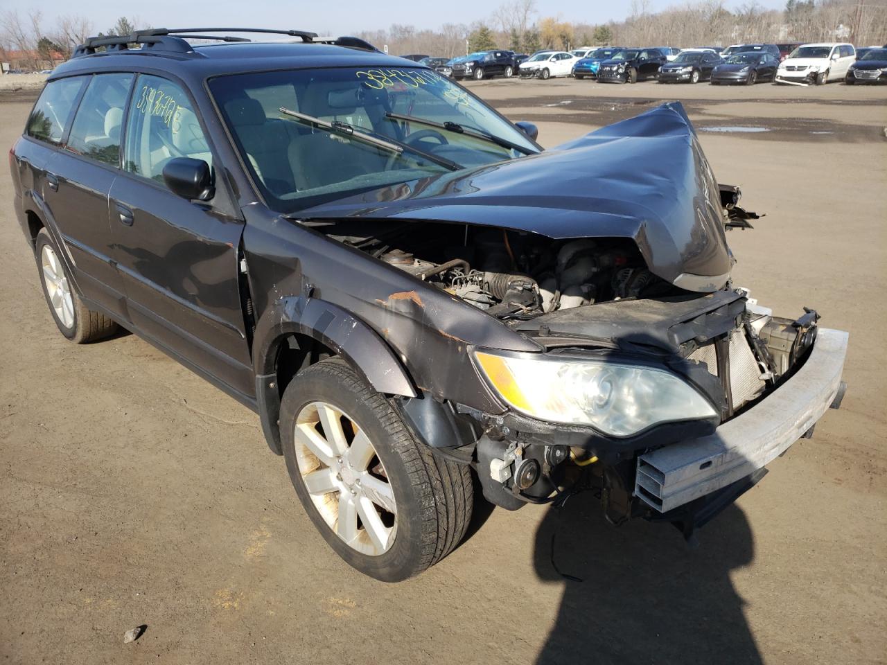 SUBARU OUTBACK 2. 2008 with VIN 4S4BP61C287361910 - Photo from auction