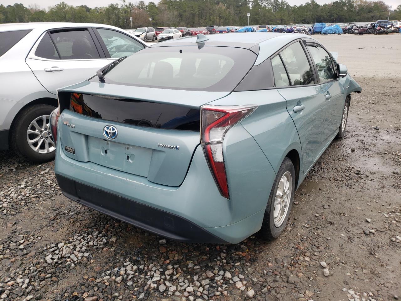 Photo 4 from auction – 2016 TOYOTA PRIUS with VIN JTDKARFU7G3016290