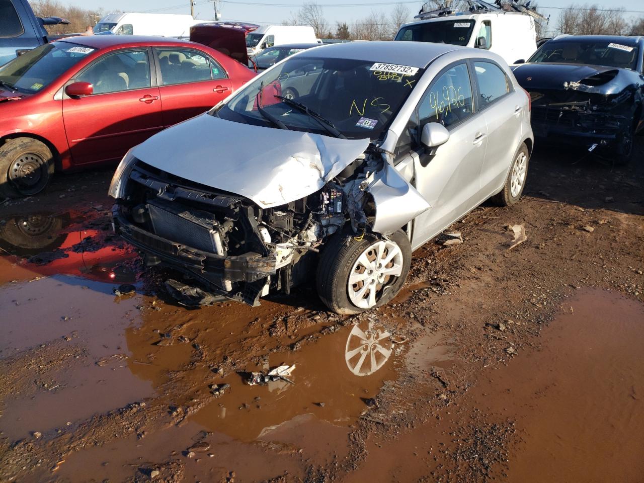 Photo 2 from auction – 2012 KIA RIO EX with VIN KNADN5A38C6011576