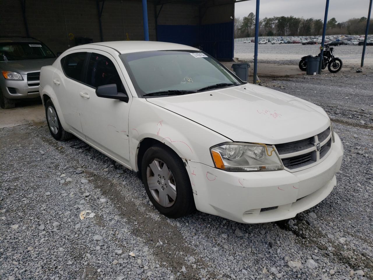 DODGE AVENGER SE 2008 with VIN 1B3LC46K98N685183 - Photo from auction