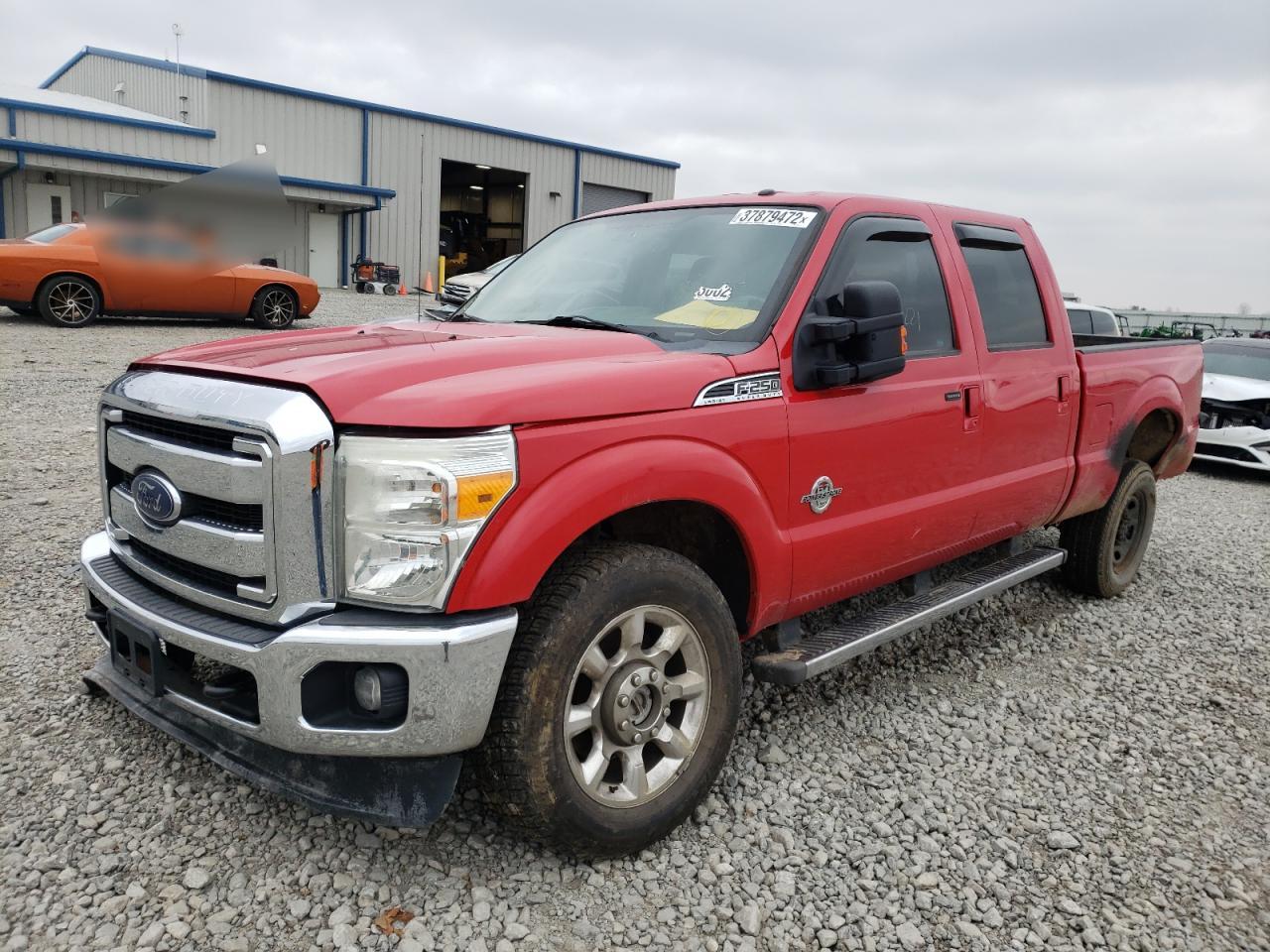 Photo 2 from auction – 2014 FORD F250 SUPER with VIN 1FT7W2BT7EEA01978