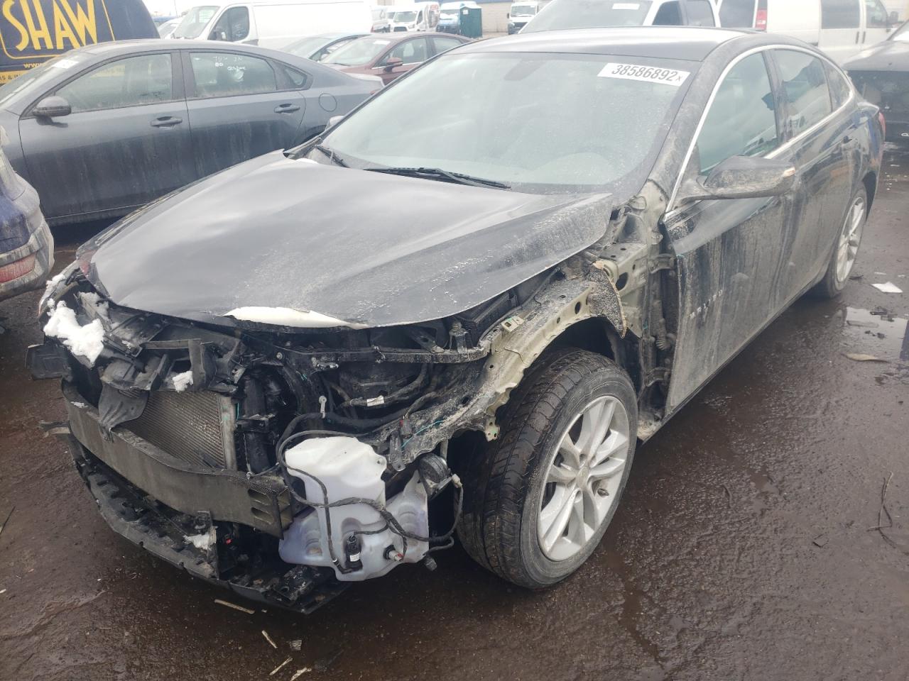 Photo 2 from auction – 2017 CHEVROLET MALIBU LT with VIN 1G1ZE5ST1HF118041