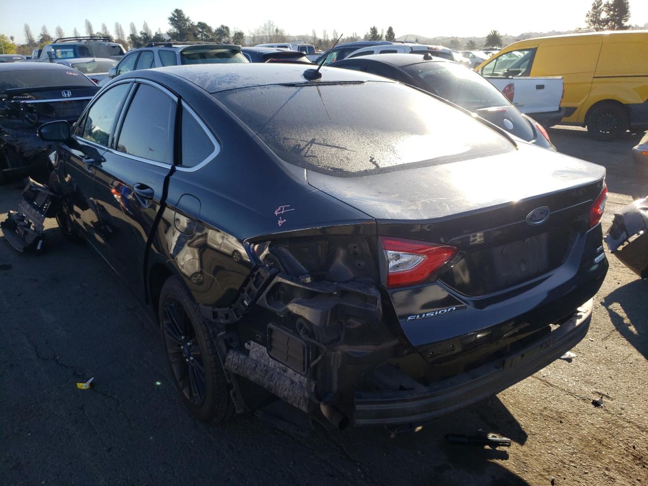Photo 3 from auction – 2015 FORD FUSION SE with VIN 3FA6P0H99FR115252