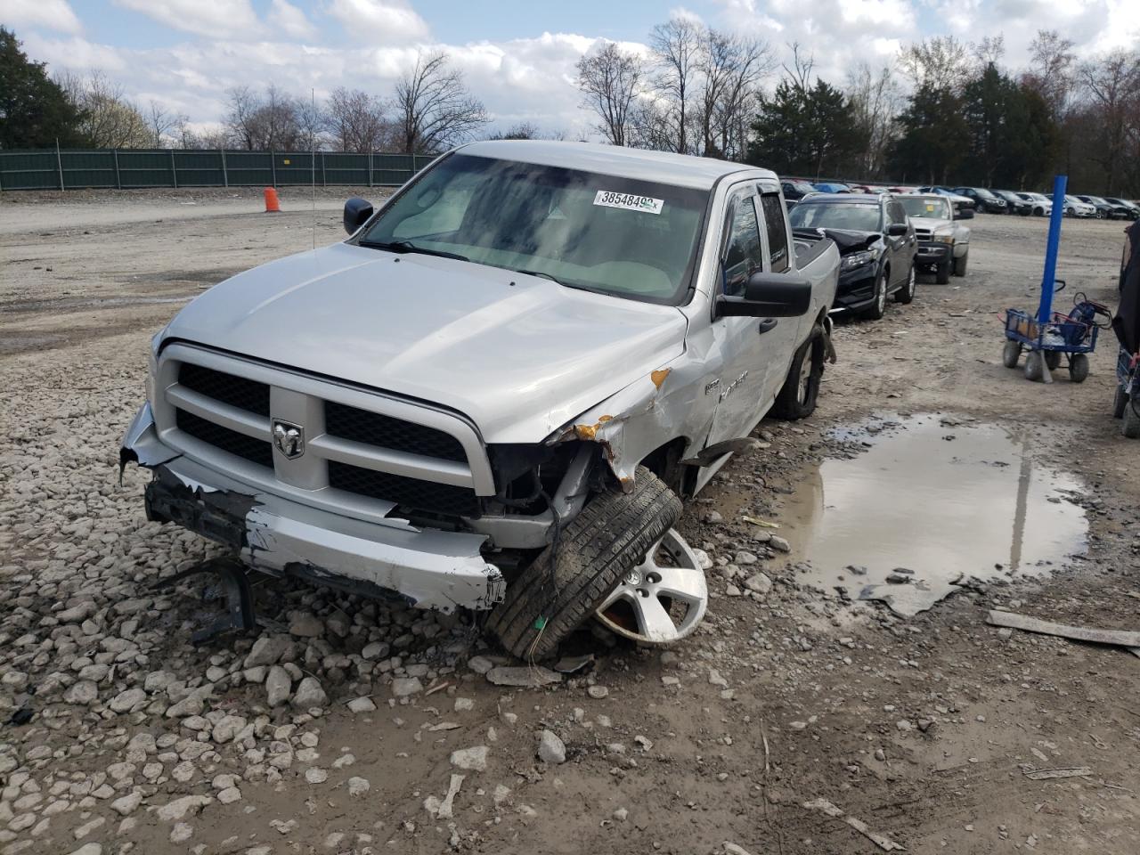 Photo 9 from auction – 2012 DODGE RAM 1500 S with VIN 1C6RD7FT2CS166932