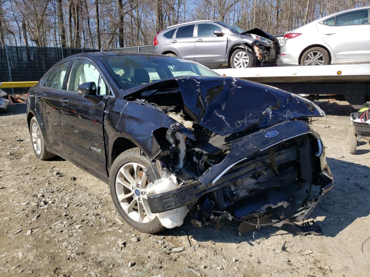 FORD FUSION SEL 2019 with VIN 3FA6P0MU5KR118976 - Photo from auction