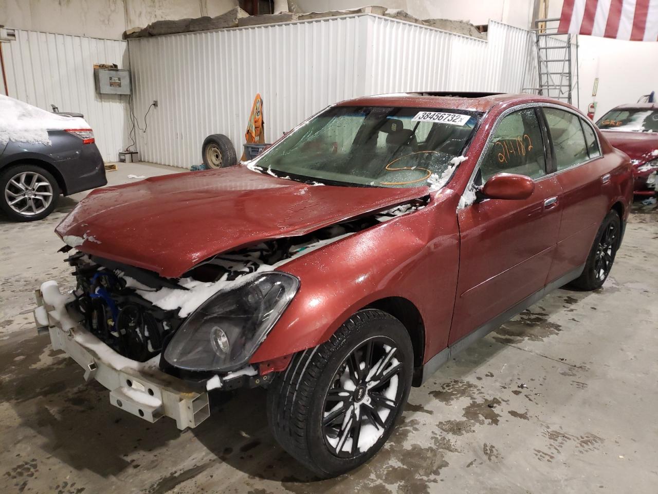 Photo 2 from auction – 2003 INFINITI G35 with VIN JNKCV51E83M018022