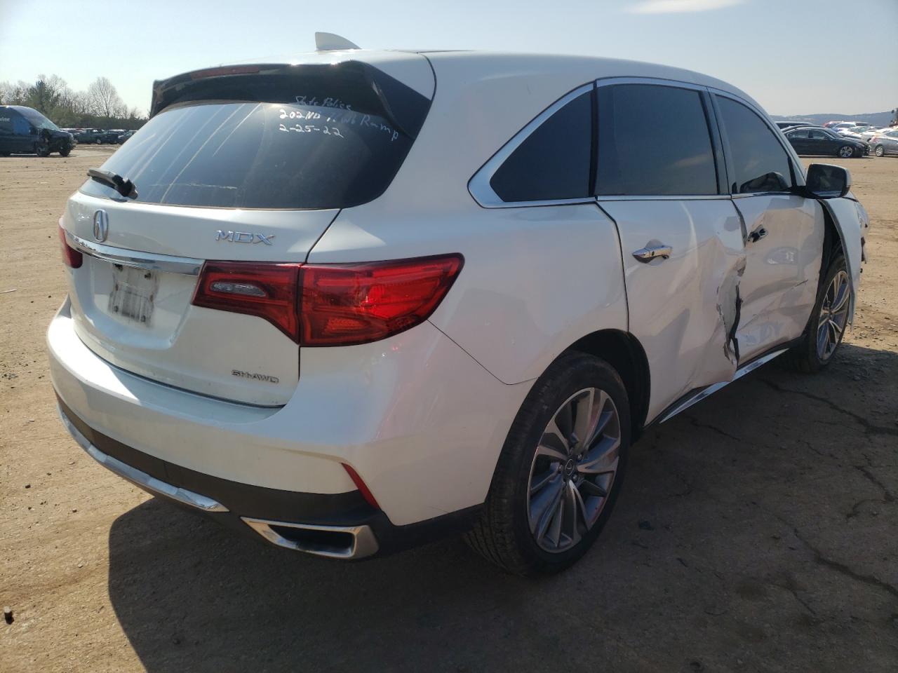 Photo 4 from auction – 2017 ACURA MDX TECHNO with VIN 5FRYD4H50HB022266
