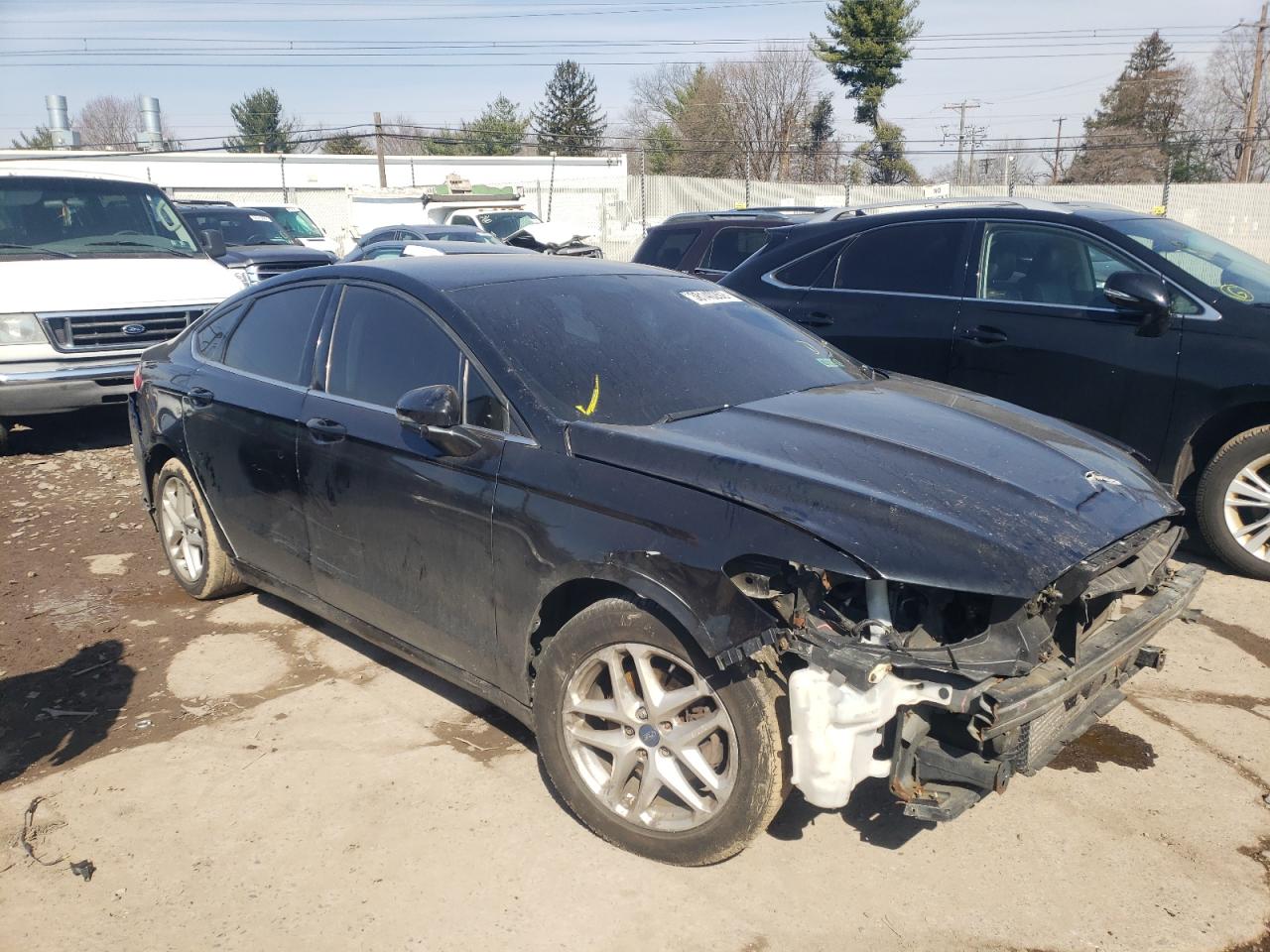 FORD FUSION SE 2013 with VIN 3FA6P0HR5DR134927 - Photo from auction