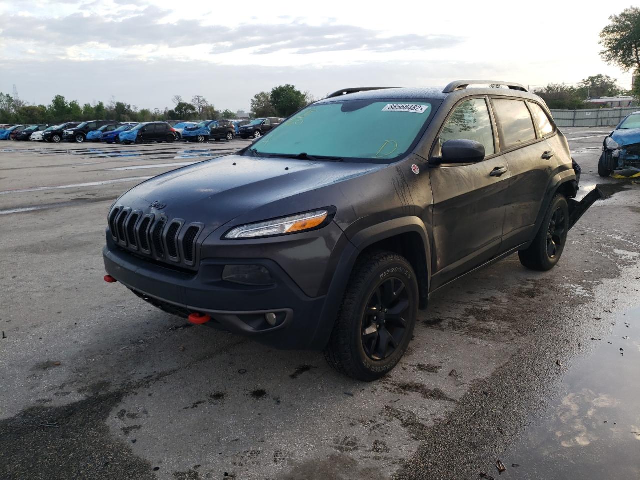 Photo 2 from auction – 2017 JEEP CHEROKEE T with VIN 1C4PJMBS9HW563199