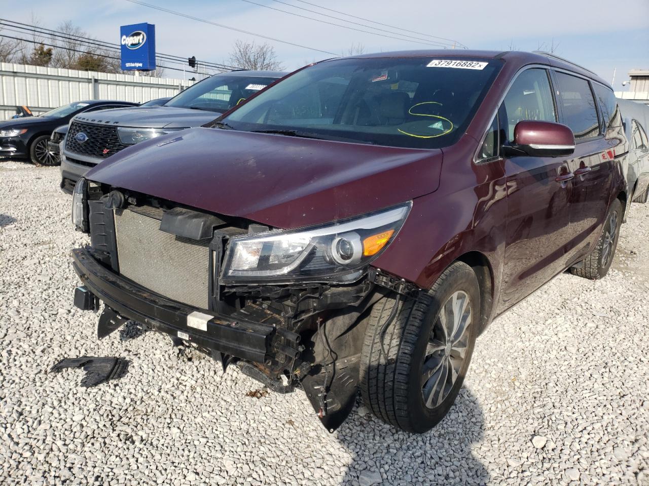 Photo 2 from auction – 2018 KIA SEDONA EX with VIN KNDMC5C18J6375773