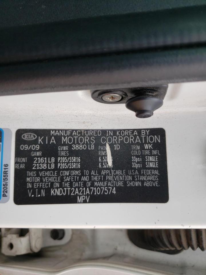 Photo 10 from auction – 2010 KIA SOUL + with VIN KNDJT2A21A7107574