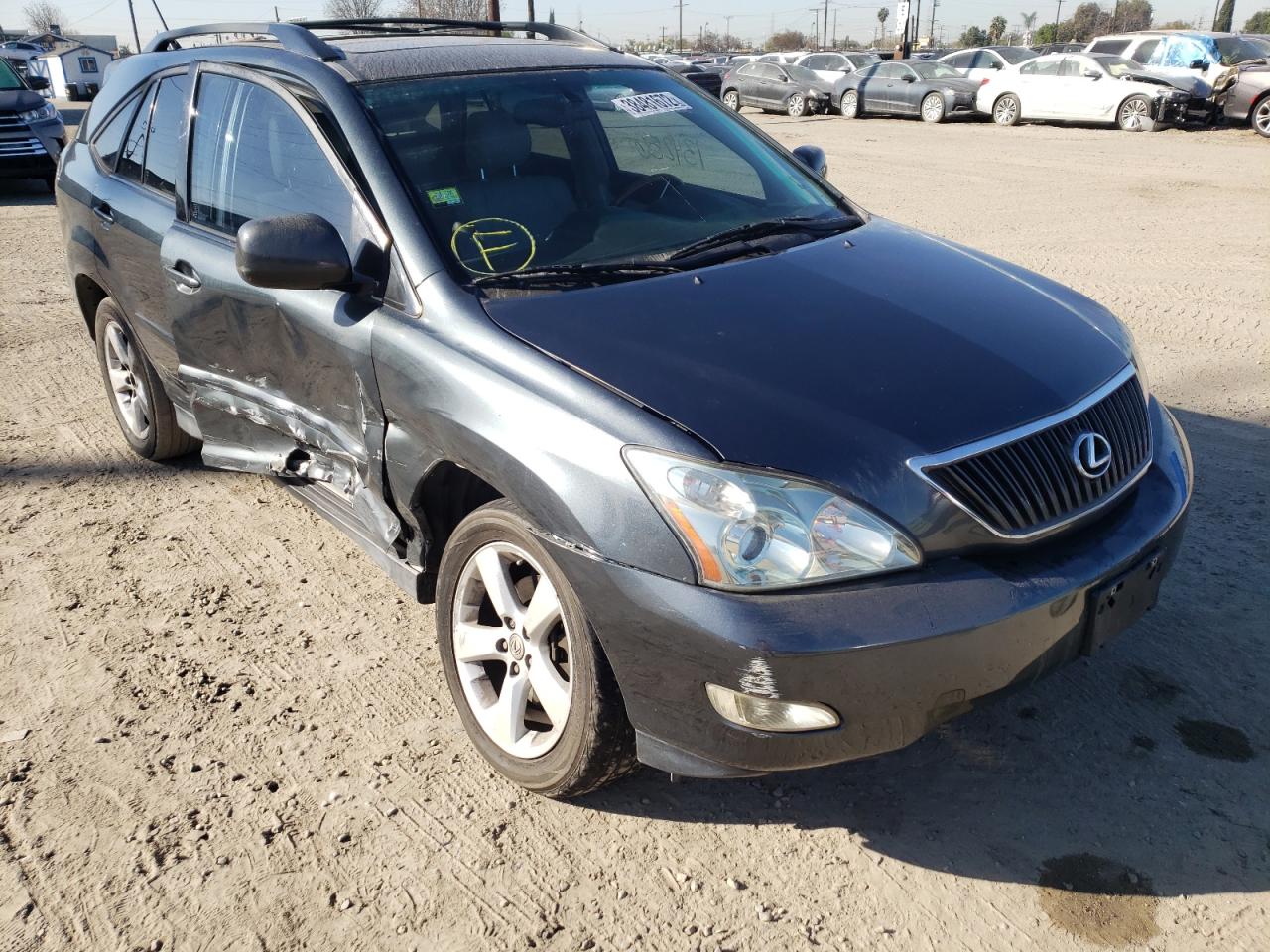 LEXUS RX 330 2004 with VIN JTJGA31UX40041527 - Photo from auction