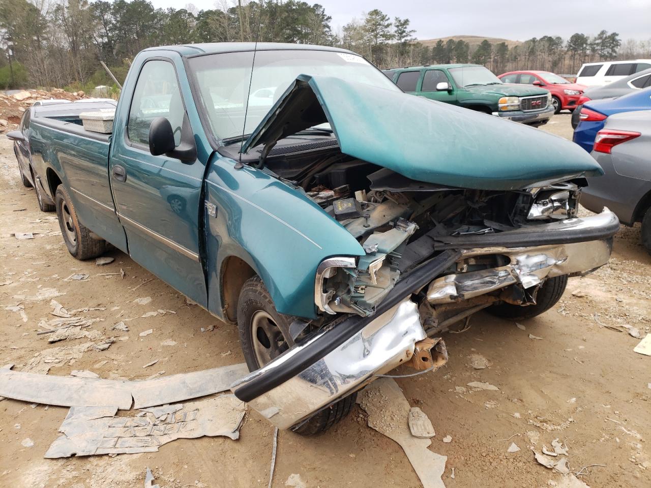 FORD F150 1997 with VIN 1FTDF17W2VNC92132 - Photo from auction