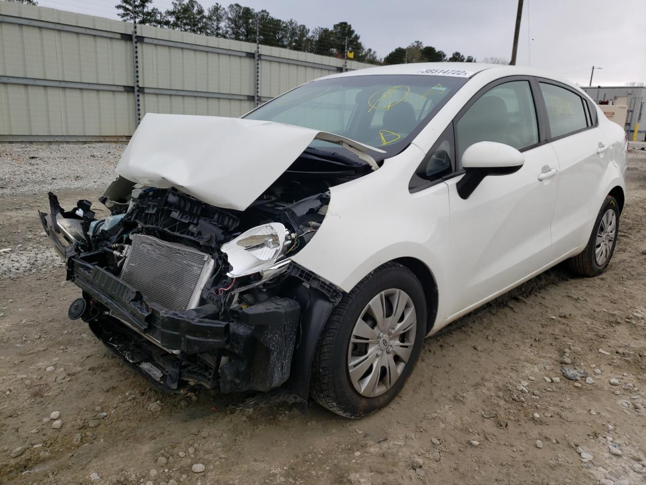 Photo 2 from auction – 2015 KIA RIO LX with VIN KNADM4A3XF6469945