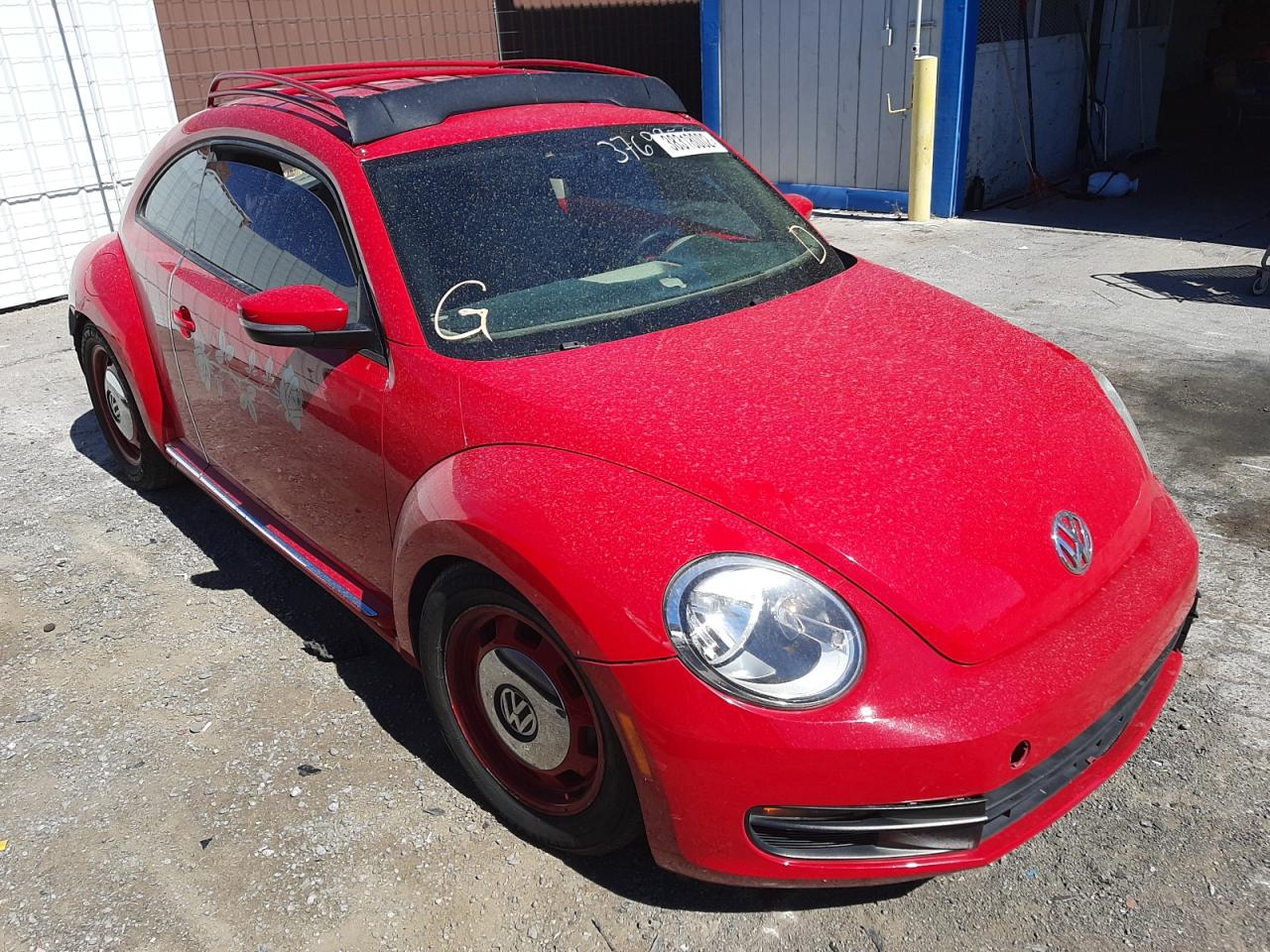 Photo 1 from auction – 2013 VOLKSWAGEN BEETLE with VIN 3VWJP7AT0DM678457