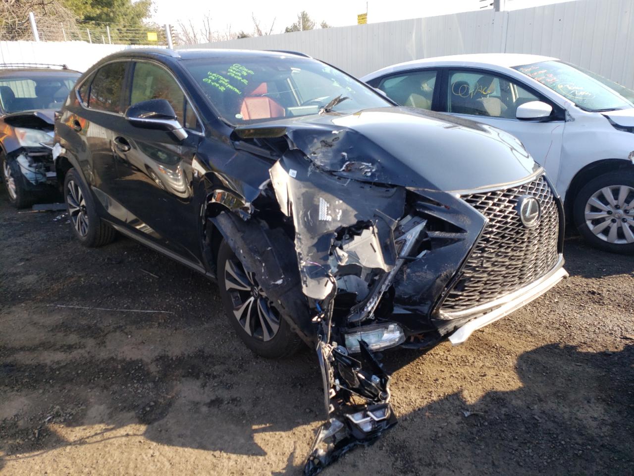 LEXUS NX 300 BAS 2019 with VIN JTJBARBZXK2184566 - Photo from auction