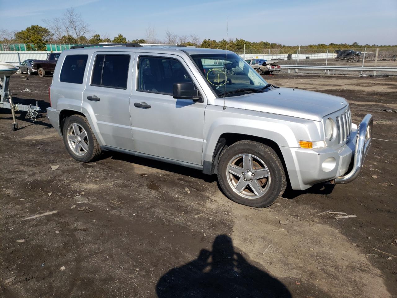 JEEP PATRIOT SP 2008 with VIN 1J8FF28WX8D516845 - Photo from auction