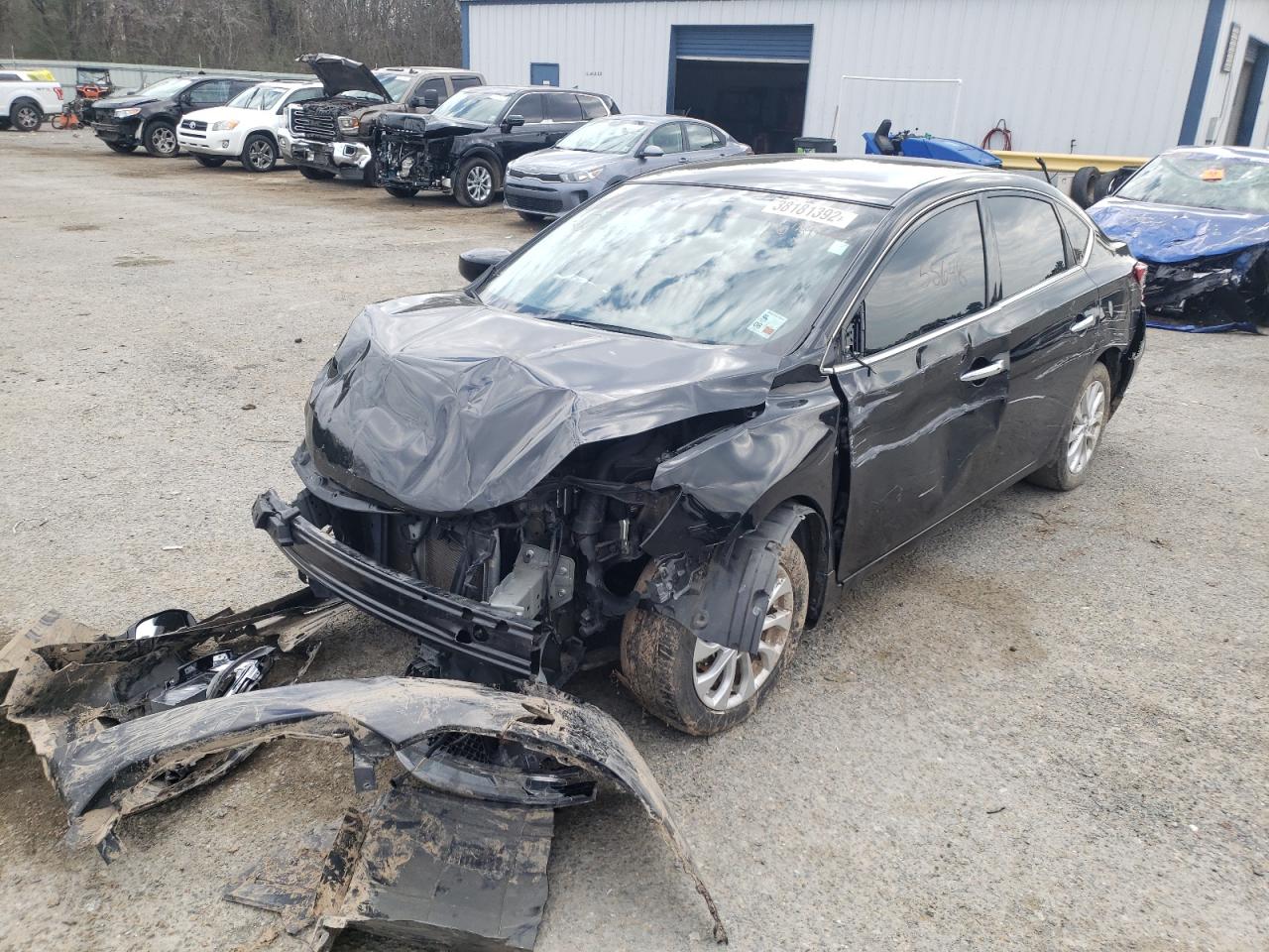 Photo 2 from auction – 2018 NISSAN SENTRA S with VIN 3N1AB7AP1JY263885