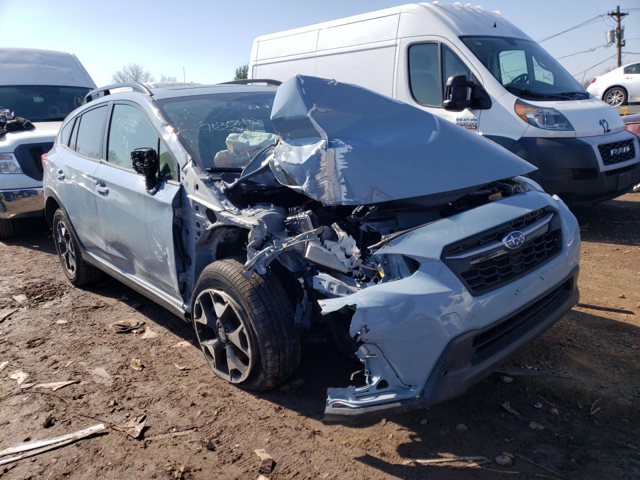 SUBARU CROSSTREK 2020 with VIN JF2GTAEC3L8240679 - Photo from auction